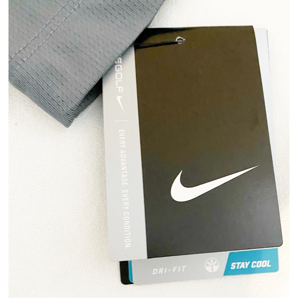Nike Men’s Cool Gray Dri-Fit Golf Shirt, Size Small - Picture 11 of 15